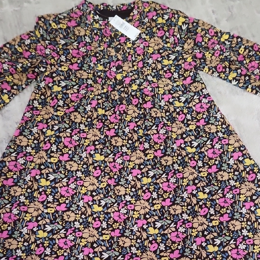 Floral Long Sleeve Dress